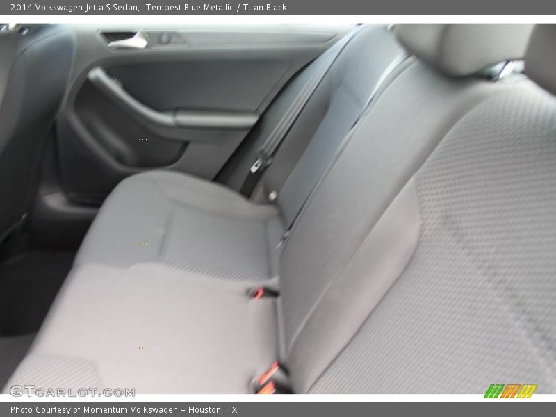 Tempest Blue Metallic / Titan Black 2014 Volkswagen Jetta S Sedan