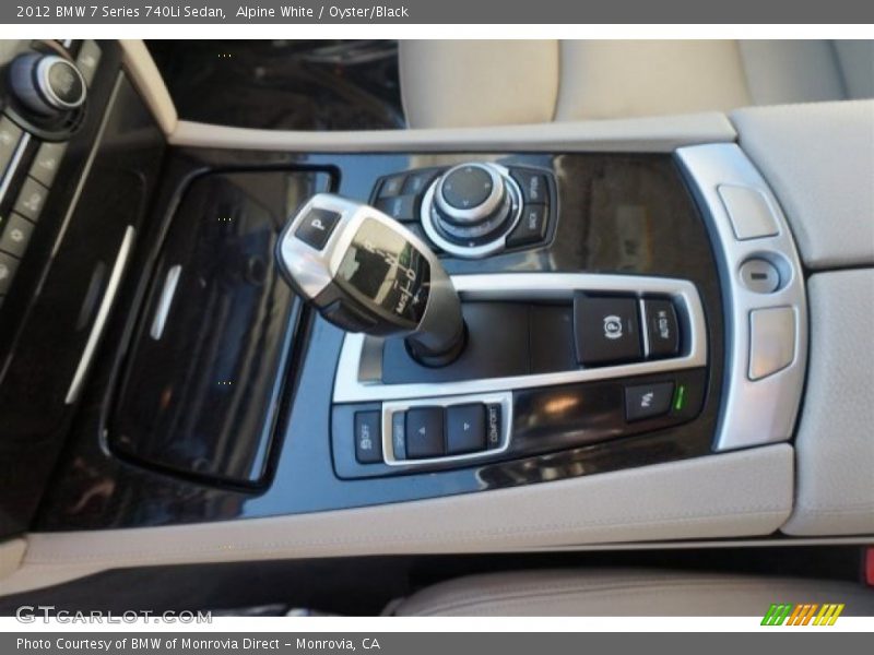 Alpine White / Oyster/Black 2012 BMW 7 Series 740Li Sedan