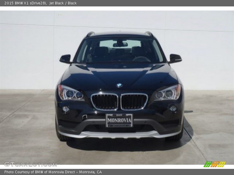 Jet Black / Black 2015 BMW X1 sDrive28i