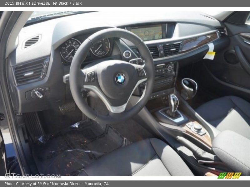 Jet Black / Black 2015 BMW X1 sDrive28i