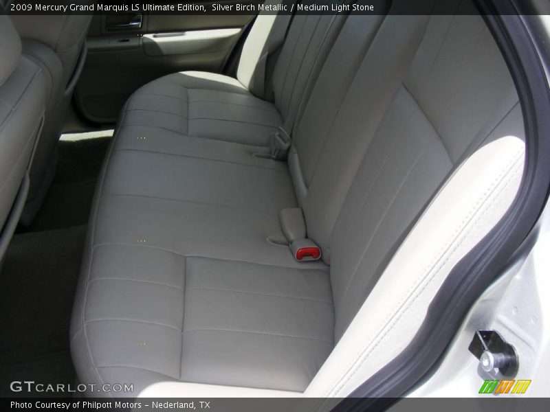 Silver Birch Metallic / Medium Light Stone 2009 Mercury Grand Marquis LS Ultimate Edition