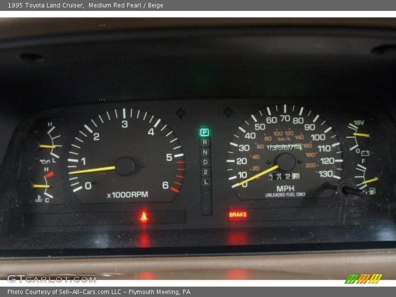  1995 Land Cruiser   Gauges