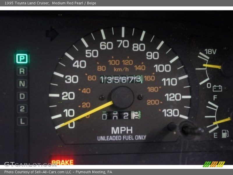 1995 Land Cruiser   Gauges