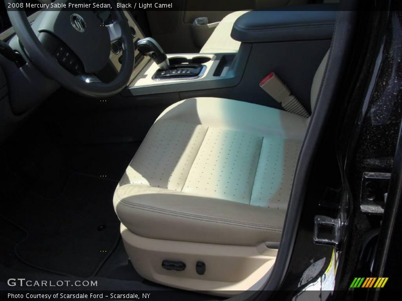 Black / Light Camel 2008 Mercury Sable Premier Sedan