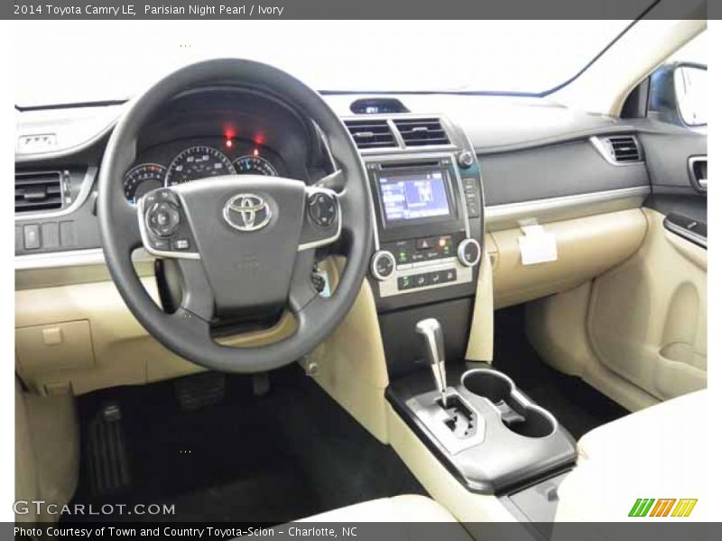Parisian Night Pearl / Ivory 2014 Toyota Camry LE