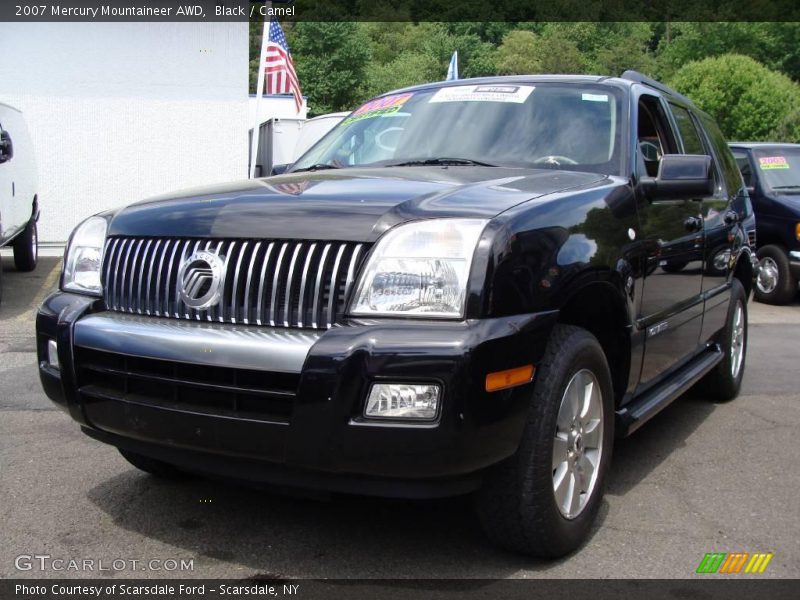 Black / Camel 2007 Mercury Mountaineer AWD