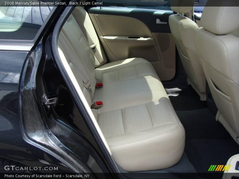 Black / Light Camel 2008 Mercury Sable Premier Sedan