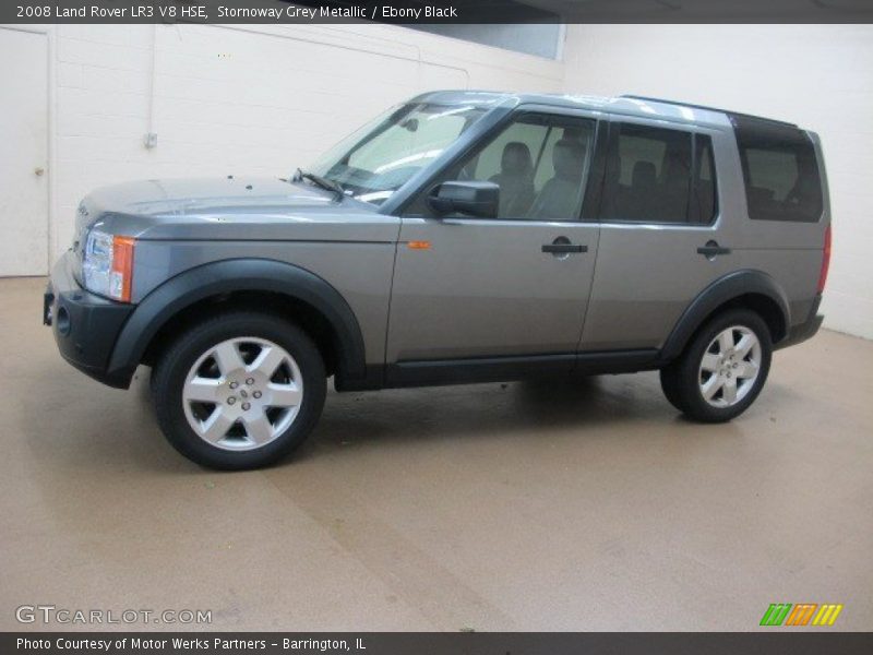 Stornoway Grey Metallic / Ebony Black 2008 Land Rover LR3 V8 HSE