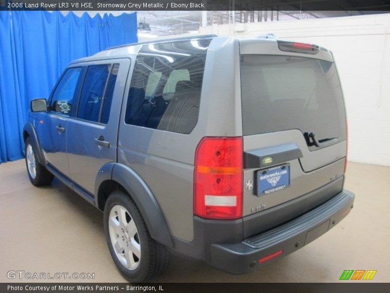 Stornoway Grey Metallic / Ebony Black 2008 Land Rover LR3 V8 HSE