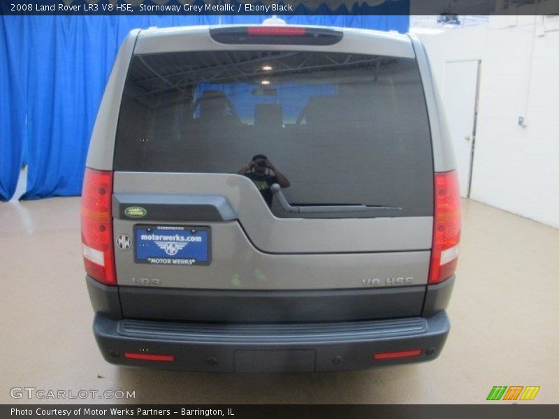 Stornoway Grey Metallic / Ebony Black 2008 Land Rover LR3 V8 HSE