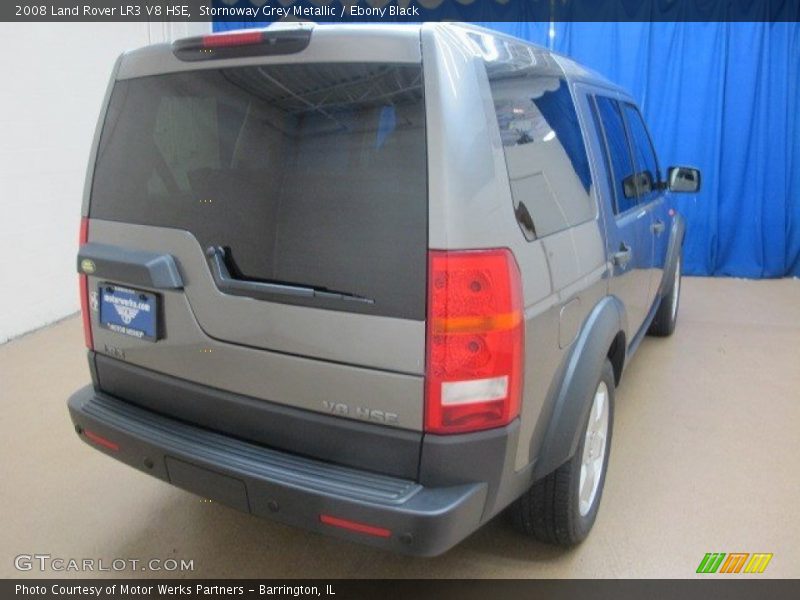 Stornoway Grey Metallic / Ebony Black 2008 Land Rover LR3 V8 HSE