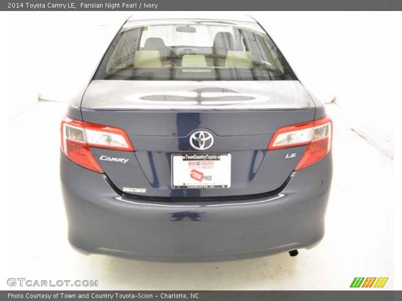 Parisian Night Pearl / Ivory 2014 Toyota Camry LE