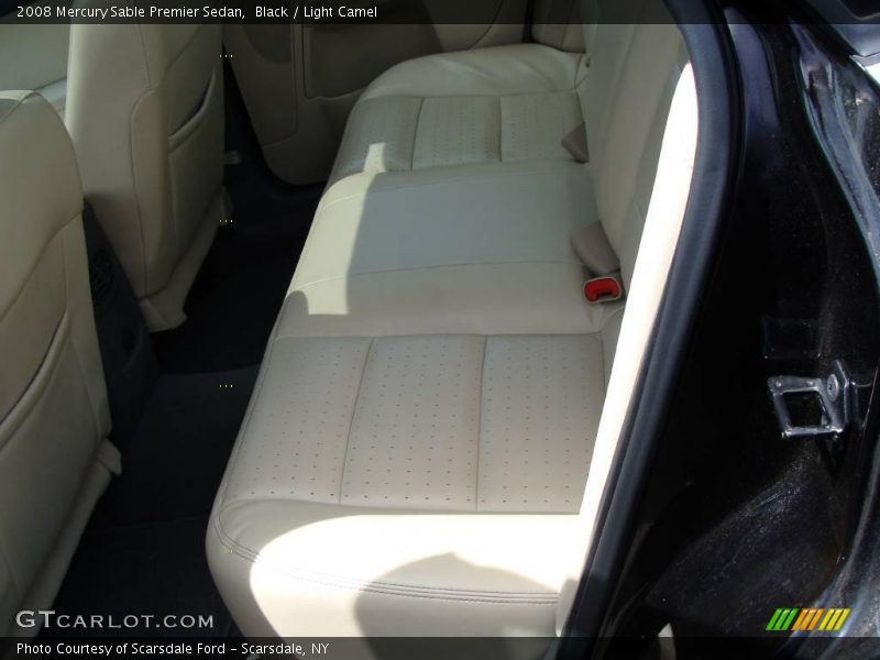 Black / Light Camel 2008 Mercury Sable Premier Sedan