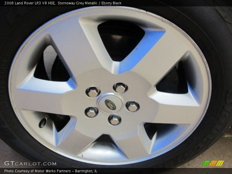 Stornoway Grey Metallic / Ebony Black 2008 Land Rover LR3 V8 HSE