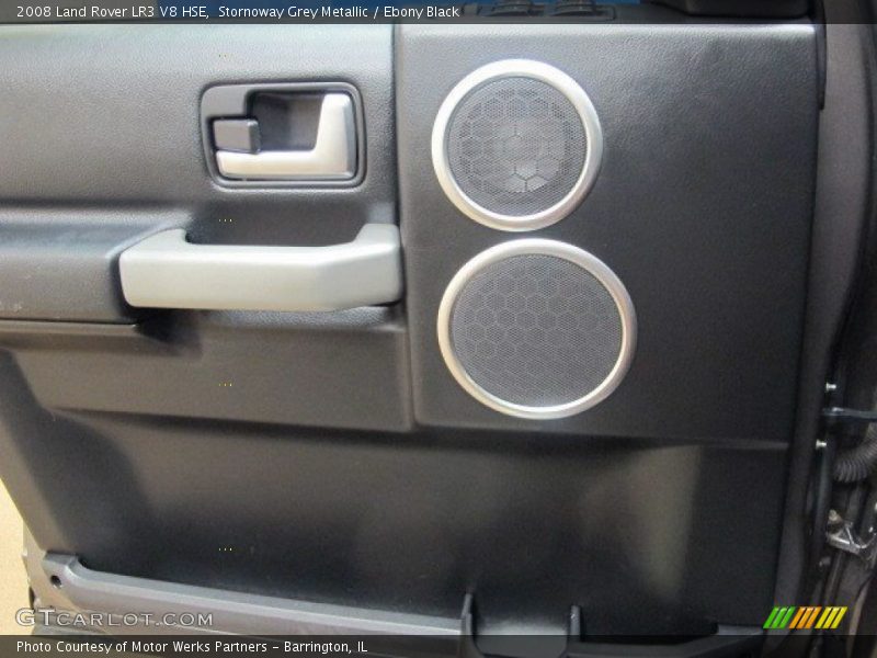 Stornoway Grey Metallic / Ebony Black 2008 Land Rover LR3 V8 HSE