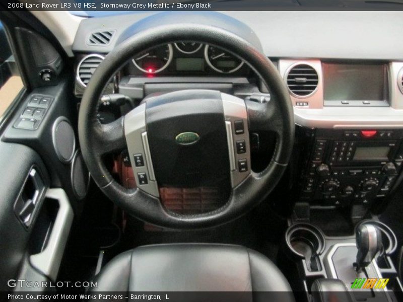 Stornoway Grey Metallic / Ebony Black 2008 Land Rover LR3 V8 HSE