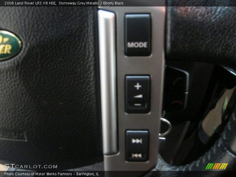 Stornoway Grey Metallic / Ebony Black 2008 Land Rover LR3 V8 HSE