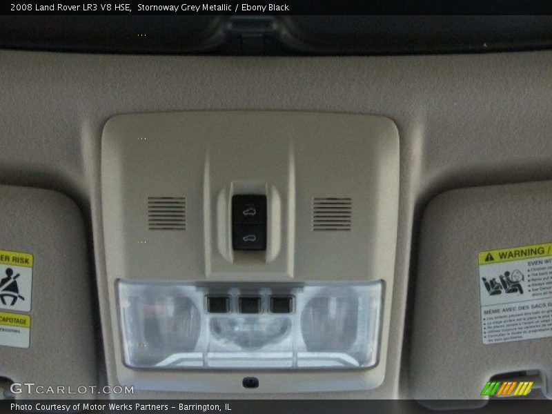 Stornoway Grey Metallic / Ebony Black 2008 Land Rover LR3 V8 HSE