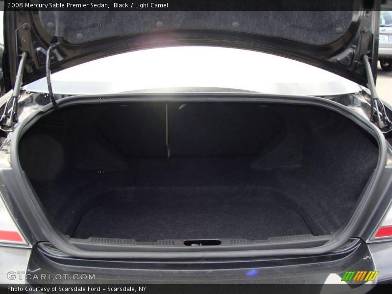 Black / Light Camel 2008 Mercury Sable Premier Sedan