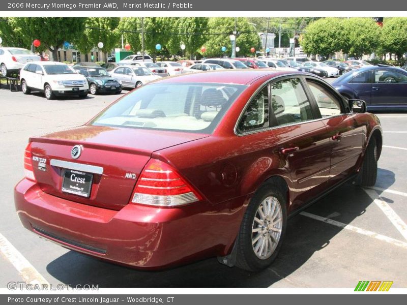 Merlot Metallic / Pebble 2006 Mercury Montego Premier AWD