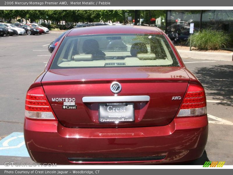 Merlot Metallic / Pebble 2006 Mercury Montego Premier AWD