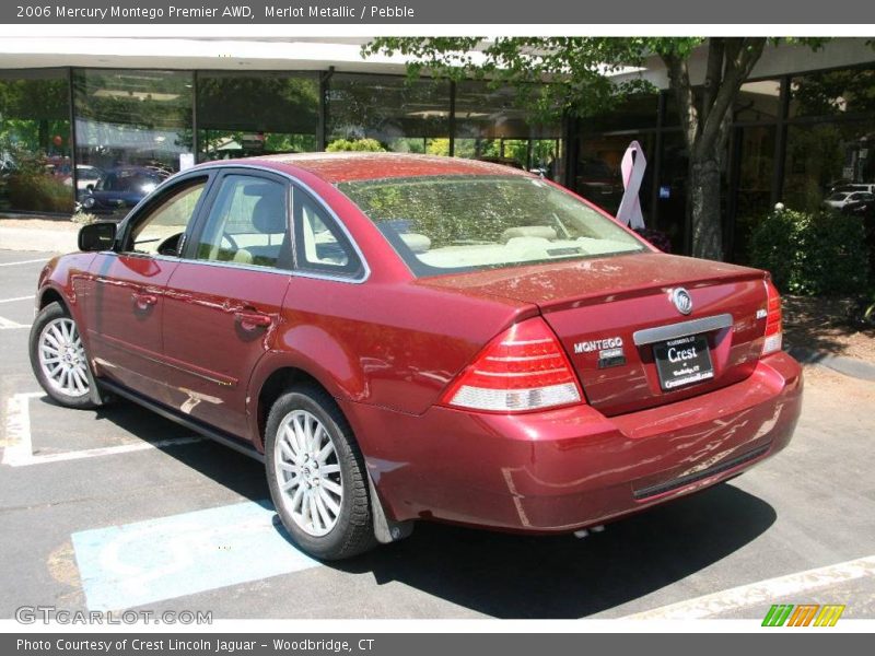 Merlot Metallic / Pebble 2006 Mercury Montego Premier AWD