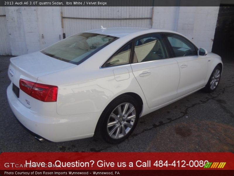 Ibis White / Velvet Beige 2013 Audi A6 3.0T quattro Sedan