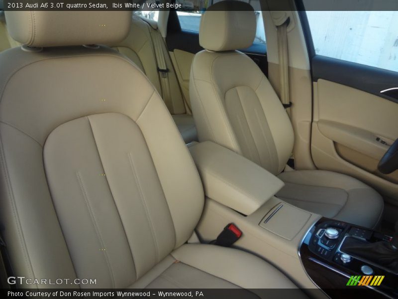 Ibis White / Velvet Beige 2013 Audi A6 3.0T quattro Sedan