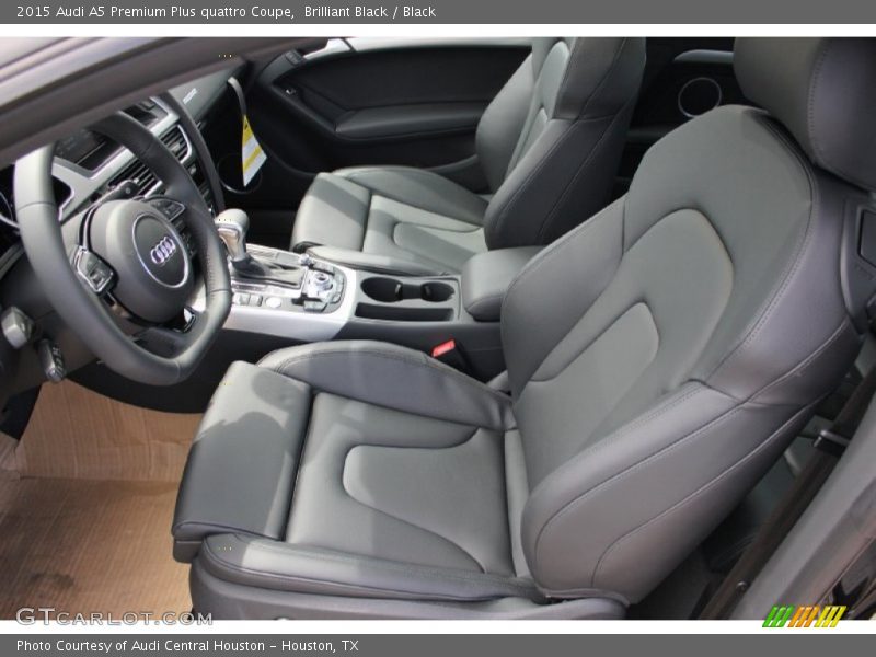 Brilliant Black / Black 2015 Audi A5 Premium Plus quattro Coupe