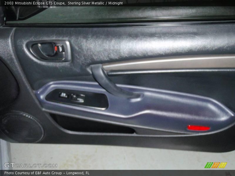 Sterling Silver Metallic / Midnight 2003 Mitsubishi Eclipse GTS Coupe