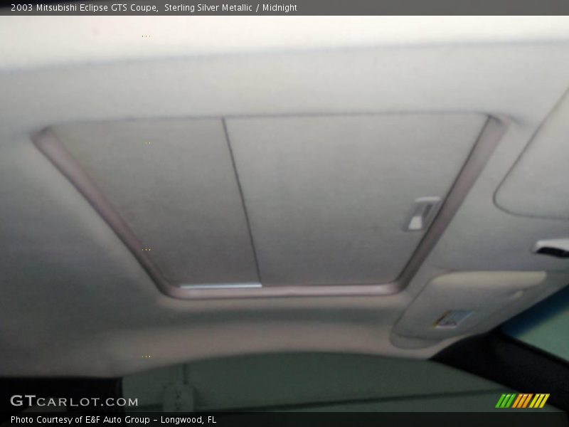 Sterling Silver Metallic / Midnight 2003 Mitsubishi Eclipse GTS Coupe