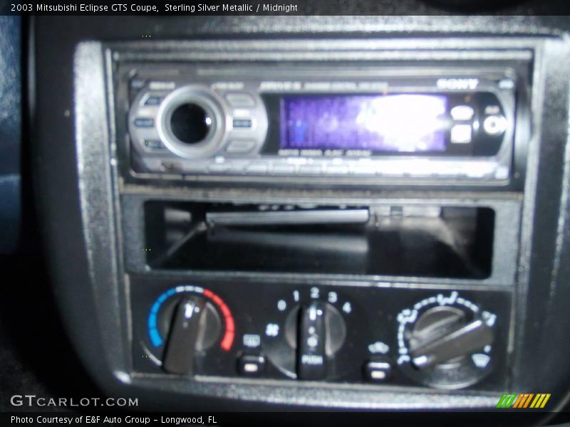 Sterling Silver Metallic / Midnight 2003 Mitsubishi Eclipse GTS Coupe