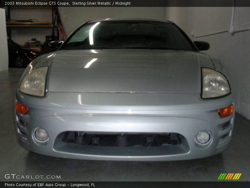Sterling Silver Metallic / Midnight 2003 Mitsubishi Eclipse GTS Coupe
