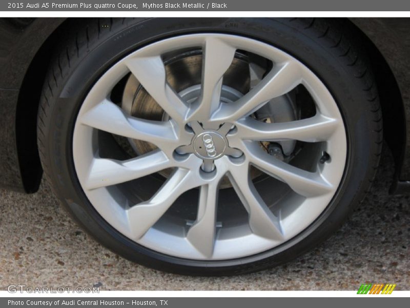 Mythos Black Metallic / Black 2015 Audi A5 Premium Plus quattro Coupe