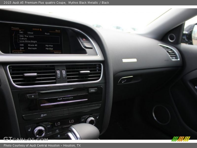Mythos Black Metallic / Black 2015 Audi A5 Premium Plus quattro Coupe
