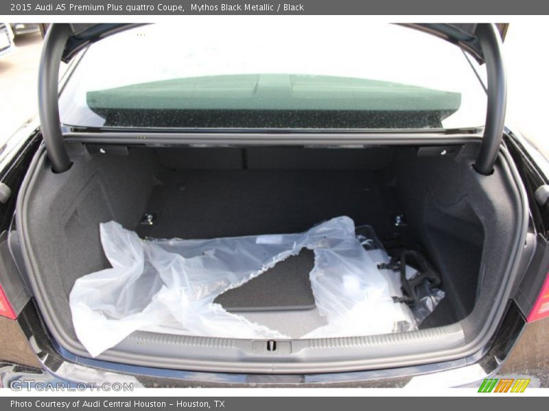 Mythos Black Metallic / Black 2015 Audi A5 Premium Plus quattro Coupe