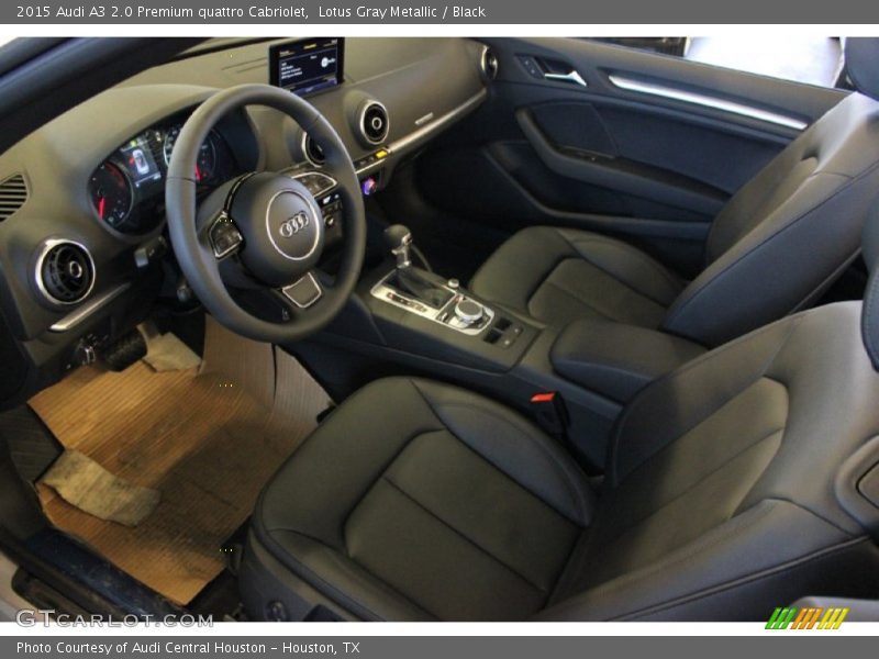 Lotus Gray Metallic / Black 2015 Audi A3 2.0 Premium quattro Cabriolet