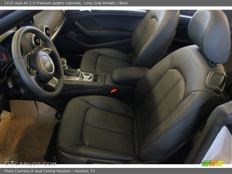 Lotus Gray Metallic / Black 2015 Audi A3 2.0 Premium quattro Cabriolet