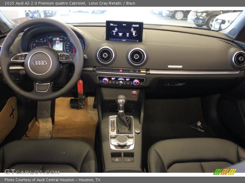 Lotus Gray Metallic / Black 2015 Audi A3 2.0 Premium quattro Cabriolet