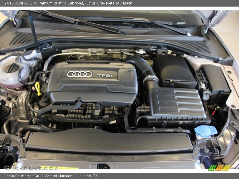  2015 A3 2.0 Premium quattro Cabriolet Engine - 2.0 Liter Turbocharged/TFSI DOHC 16-Valve VVT 4 Cylinder