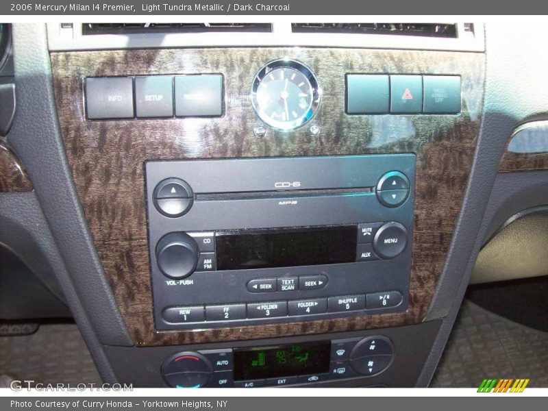 Light Tundra Metallic / Dark Charcoal 2006 Mercury Milan I4 Premier