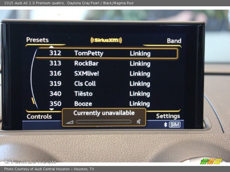 Daytona Gray Pearl / Black/Magma Red 2015 Audi A3 2.0 Premium quattro