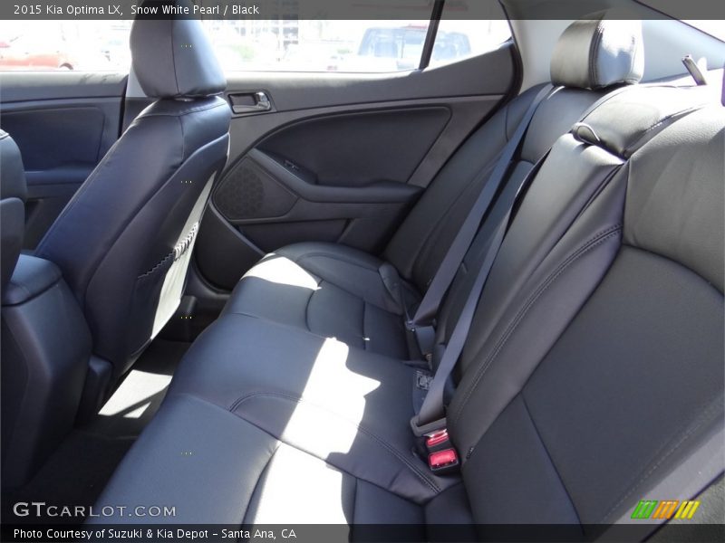 Snow White Pearl / Black 2015 Kia Optima LX