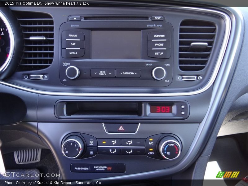 Controls of 2015 Optima LX