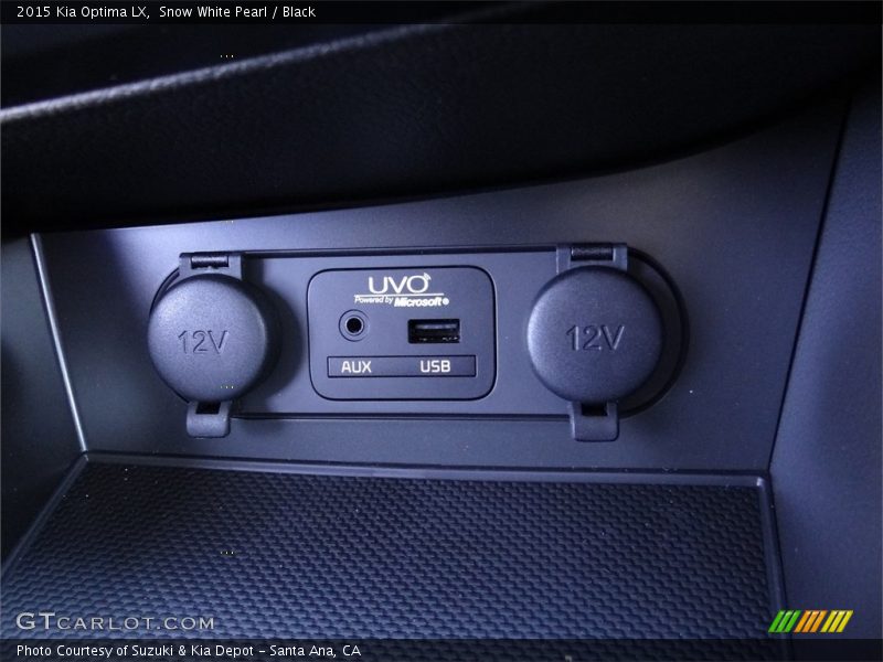Controls of 2015 Optima LX
