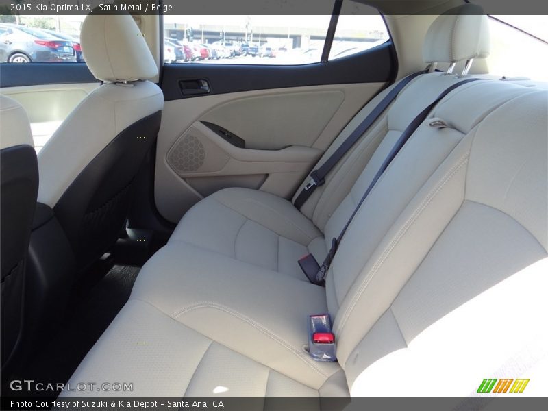 Satin Metal / Beige 2015 Kia Optima LX