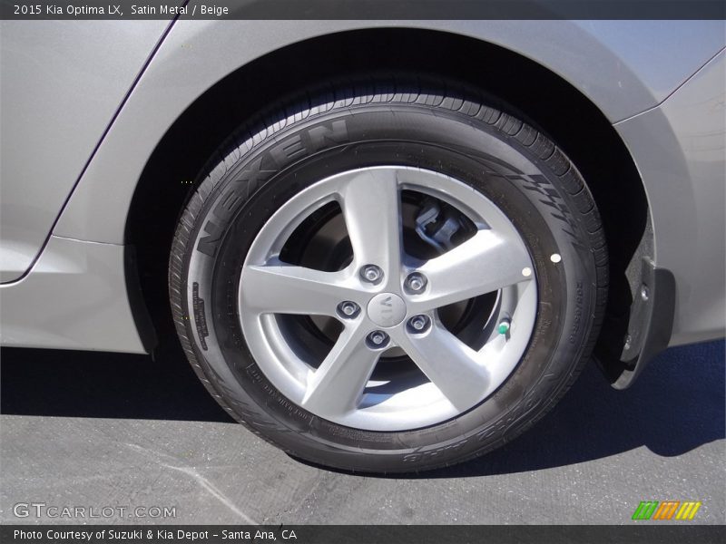  2015 Optima LX Wheel