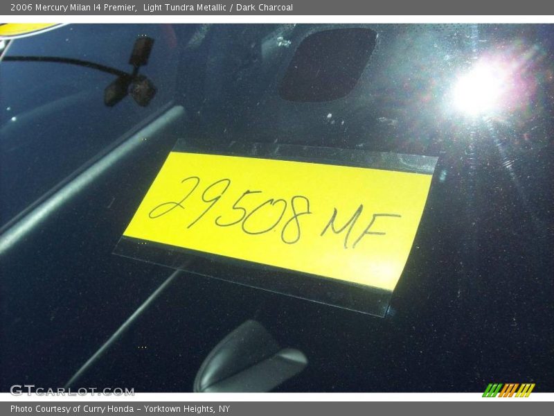 Light Tundra Metallic / Dark Charcoal 2006 Mercury Milan I4 Premier