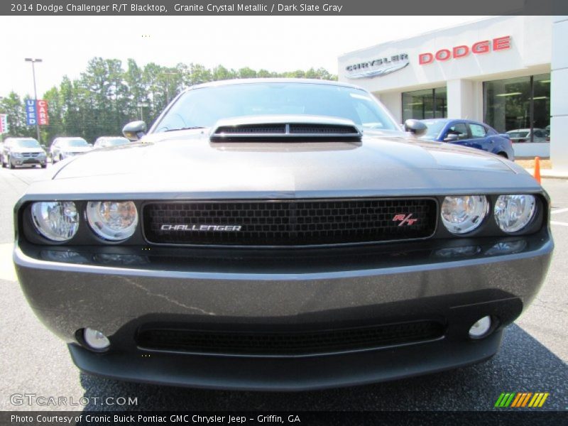 Granite Crystal Metallic / Dark Slate Gray 2014 Dodge Challenger R/T Blacktop