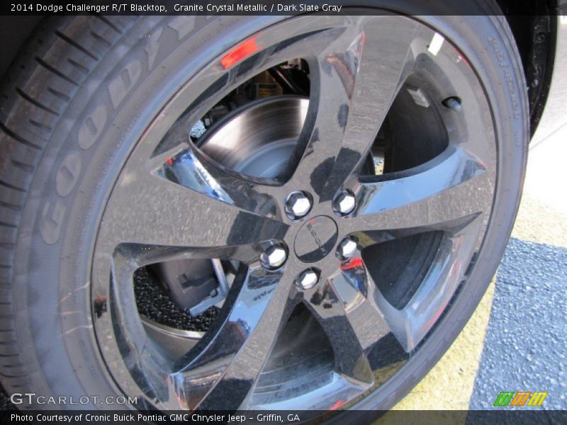 Granite Crystal Metallic / Dark Slate Gray 2014 Dodge Challenger R/T Blacktop